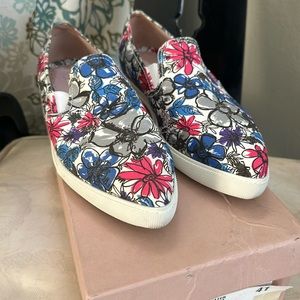 MIU MIU flower print skater